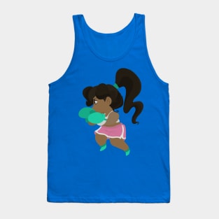 Cute Little Boxer Girl Tank Top